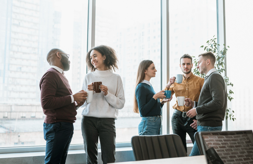 People networking